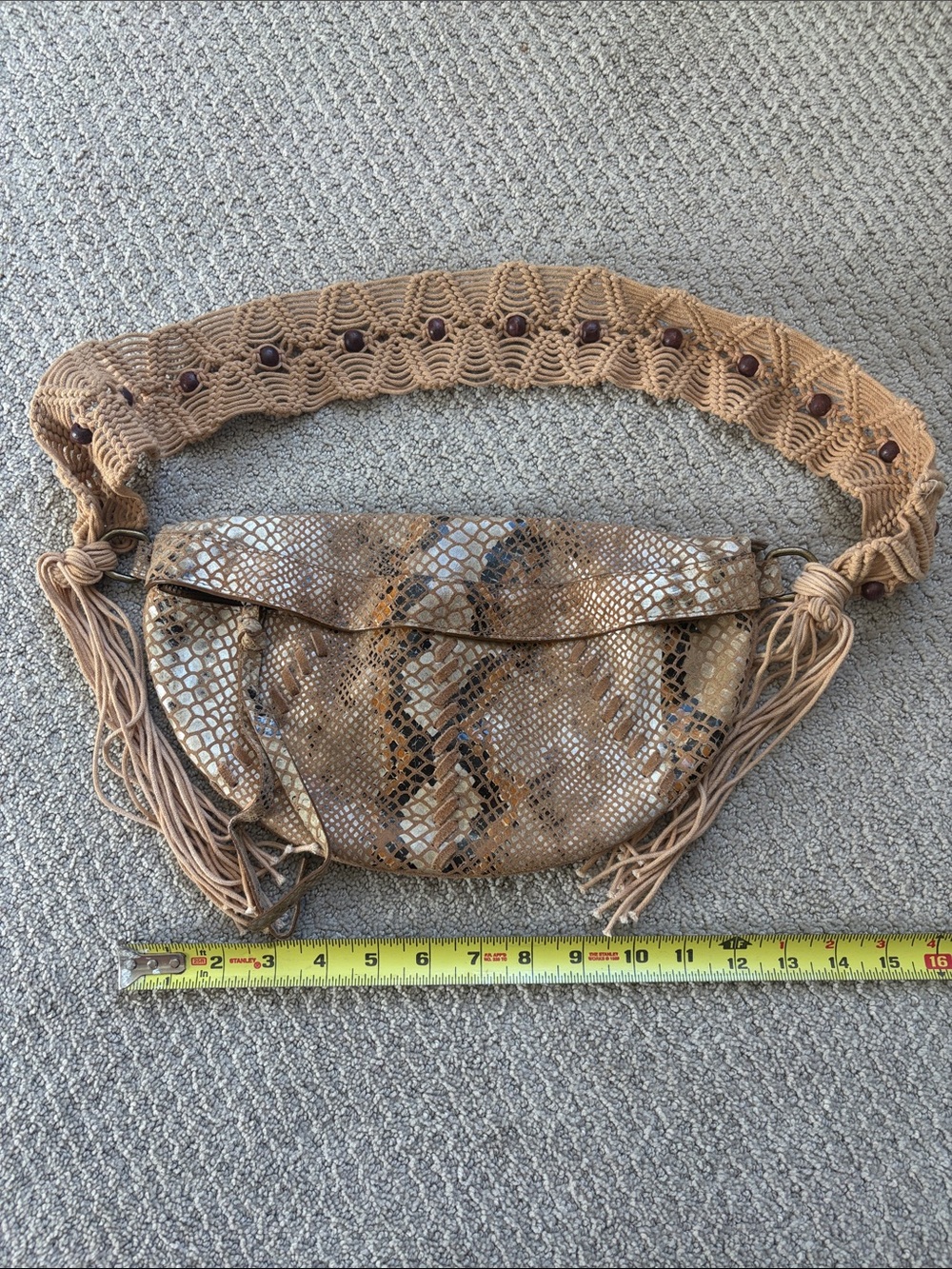 Free People Farrah Macrame Sling Bag - Picture 9 of 10